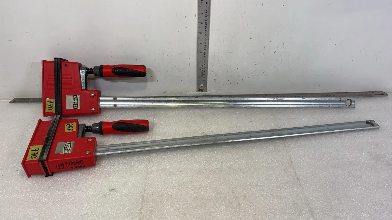 Pair of Bessey K Body REVO Parallel Clamps *Unreserved*