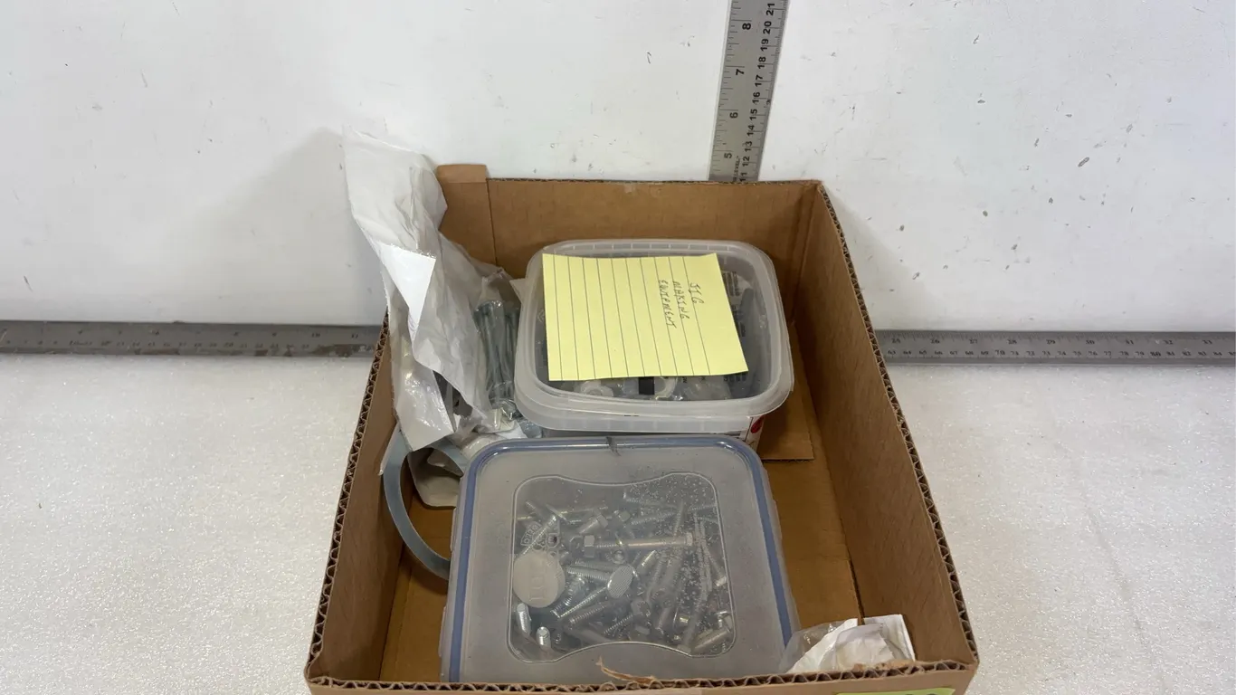 Jig Making Equiptment, Bench Bed Bolts, T Bolts, Alignment Pins, and Assorted Bolts *Unreserved*