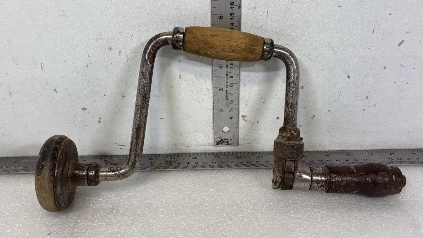 Vintage Carpenters Hand Drill 14" *Unreserved*