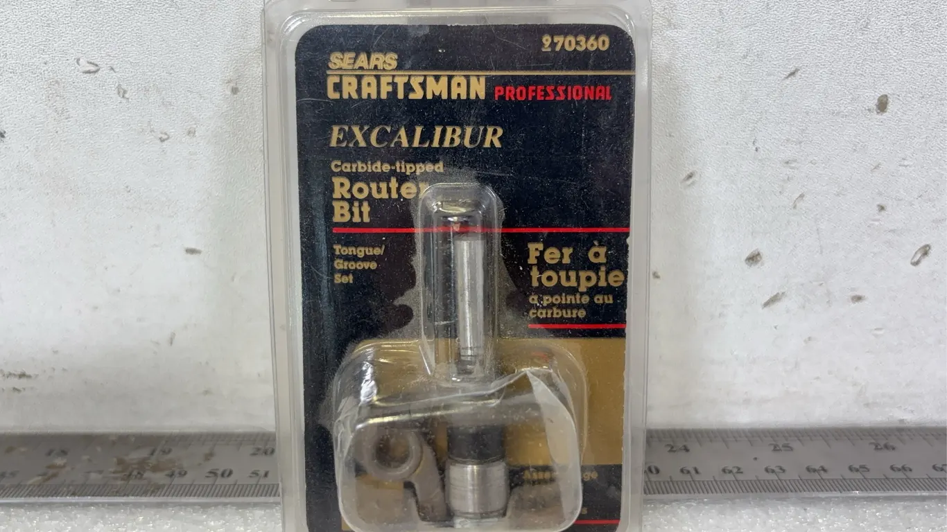 Craftsman Professional Excalibur Carbide-Tipped Router Bit 270360 *Unreserved*