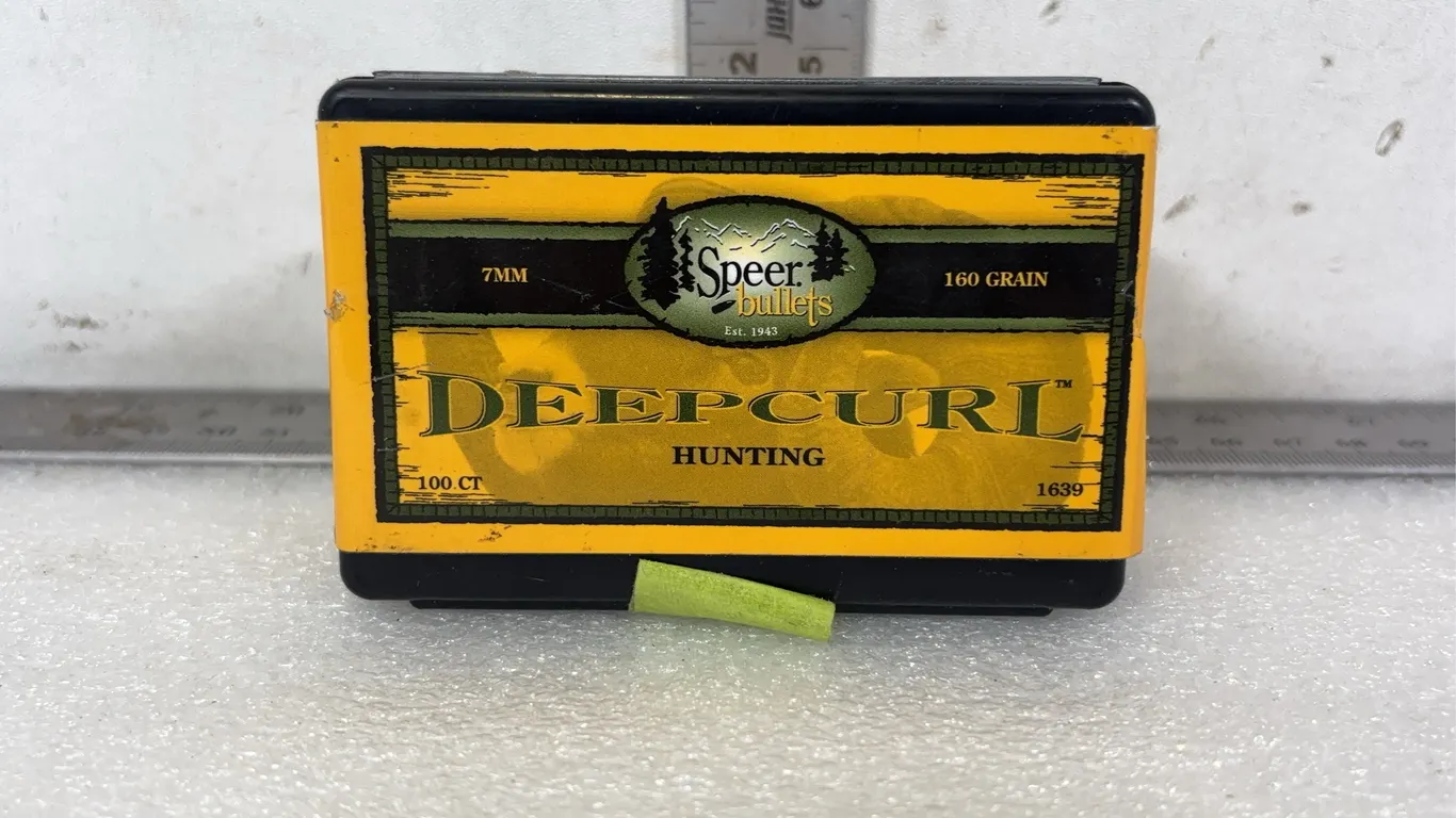 Speer Bullets Deep Curl .7mm, 160 Grain Bullets, Approx. 53 Pce *Unreserved*