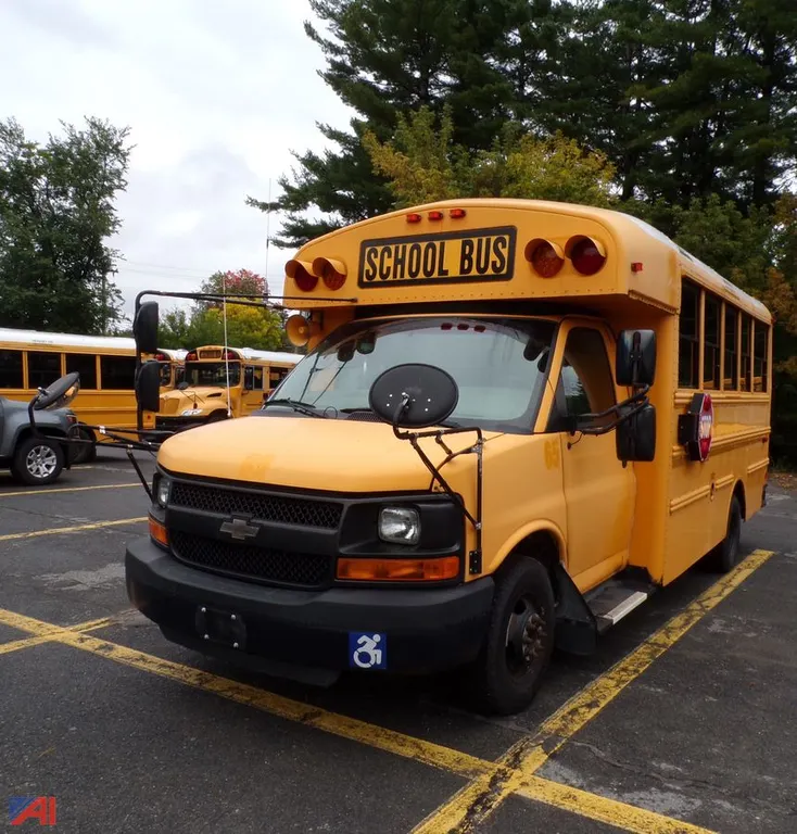 2016 Thomas Express School Bus with Wheelchair Lift