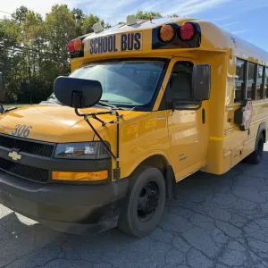 2020 Chevy Express G4500 Mini School Bus