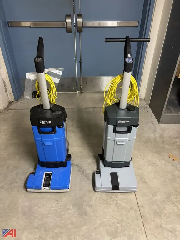 (2) Clarke Floor Scrubbers