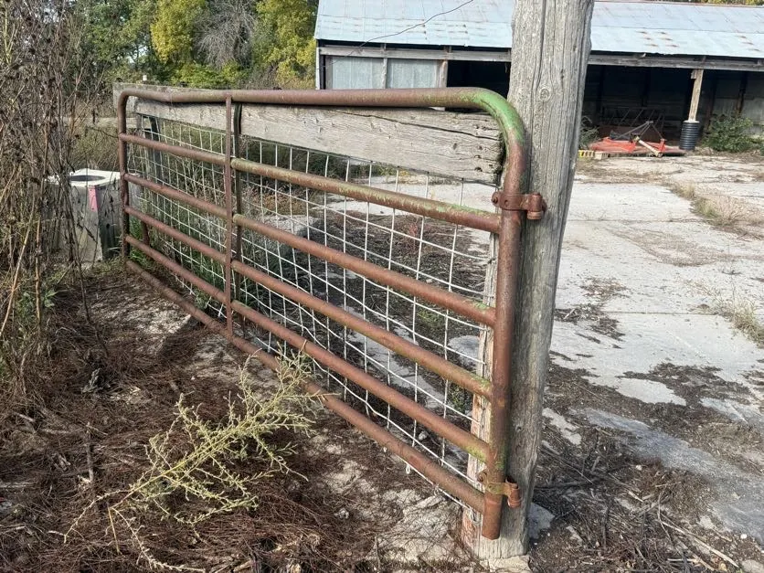 12 Ft Metal Gate, 2" Tubing (3)