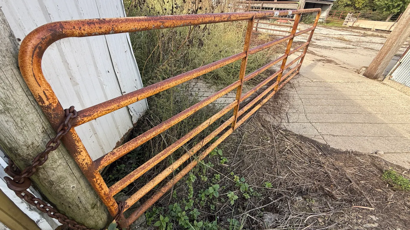 14 Ft Metal Gate, 2" Tubing (4)