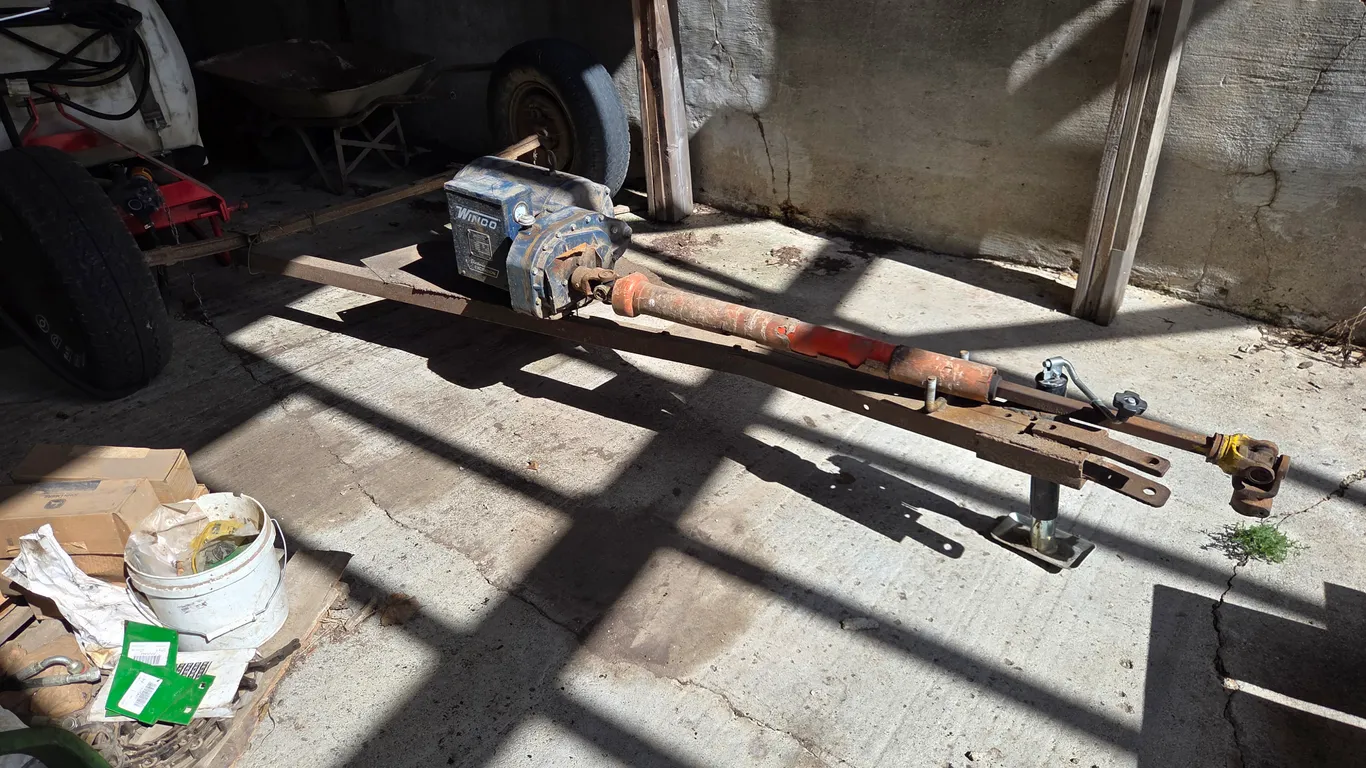 Winco 15,000KW Generator with Cart, 540 PTO, Always Stored Inside, Been Used Recently and Works as i