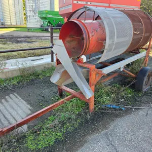 Hutchinson Pull Type Screener, Untested Electric Motor, 15” Tire on 4 Bolt Rims, Auger, Has Not Been