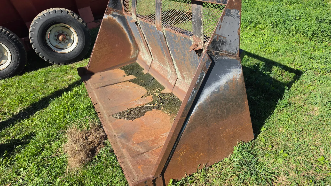 Large Loader Bucket, Approx 100” Wide