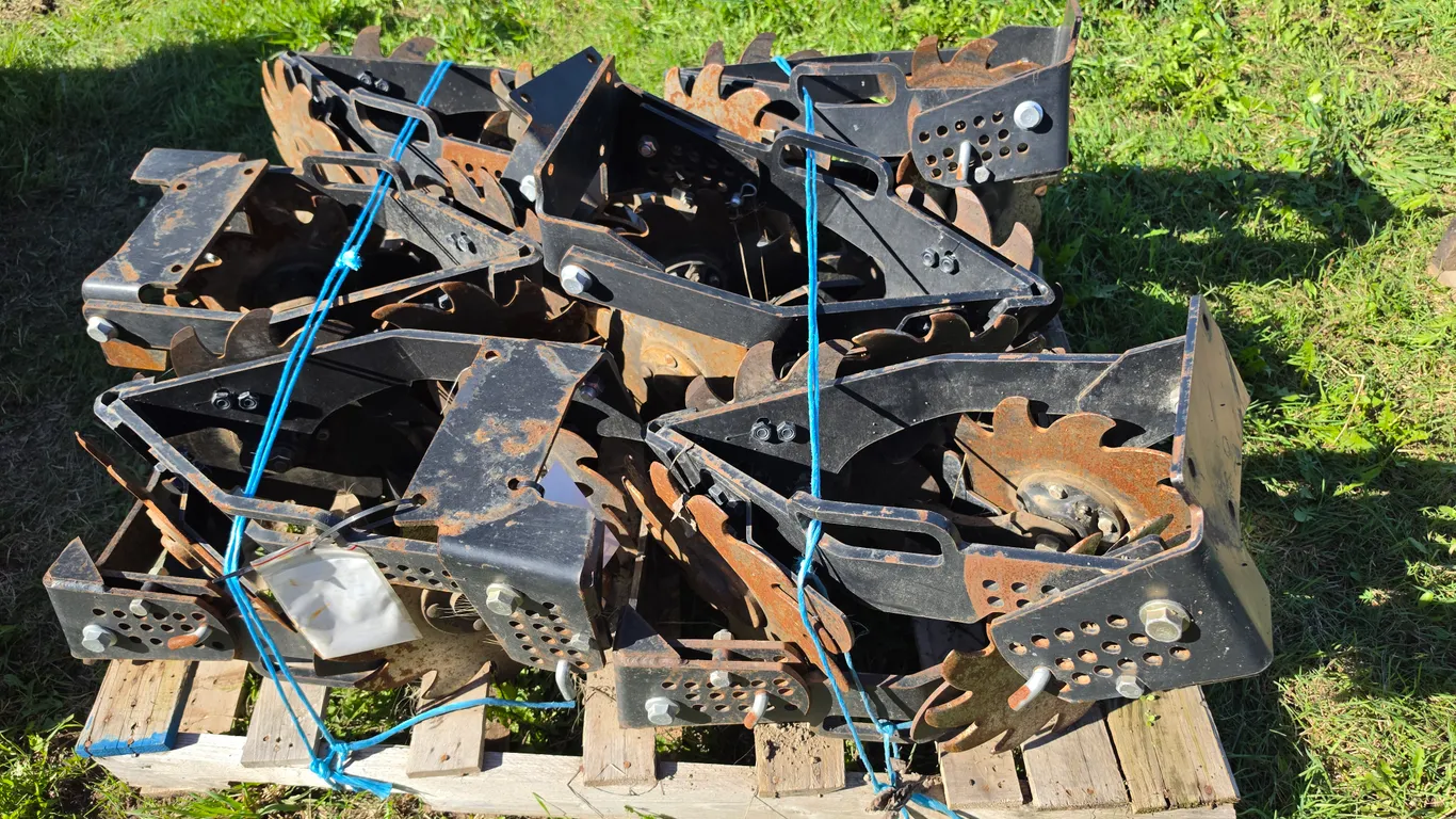 (12) Row Cleaners off John Deere 12 Row Planter, Buying All for One Money