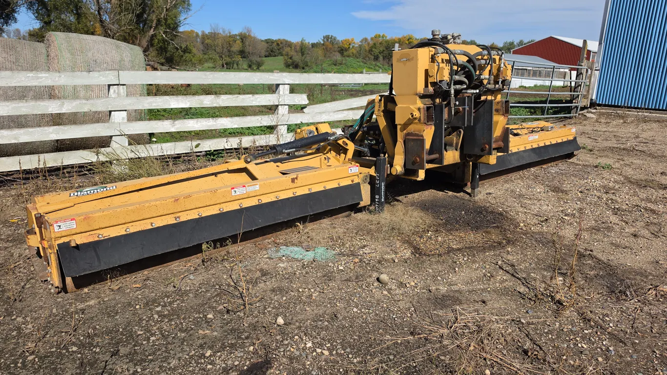 Diamond Mower, Homemade 3pt, 7’ Wings, 1000 PTO, Hydraulic Drive, SN: MK10100, Limited Loading Avail