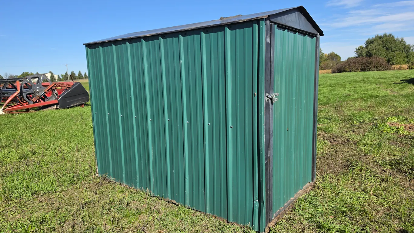 Aqua-Therm Model 275 Outdoor Wood Boiler with Shelter, Working Order When Removed