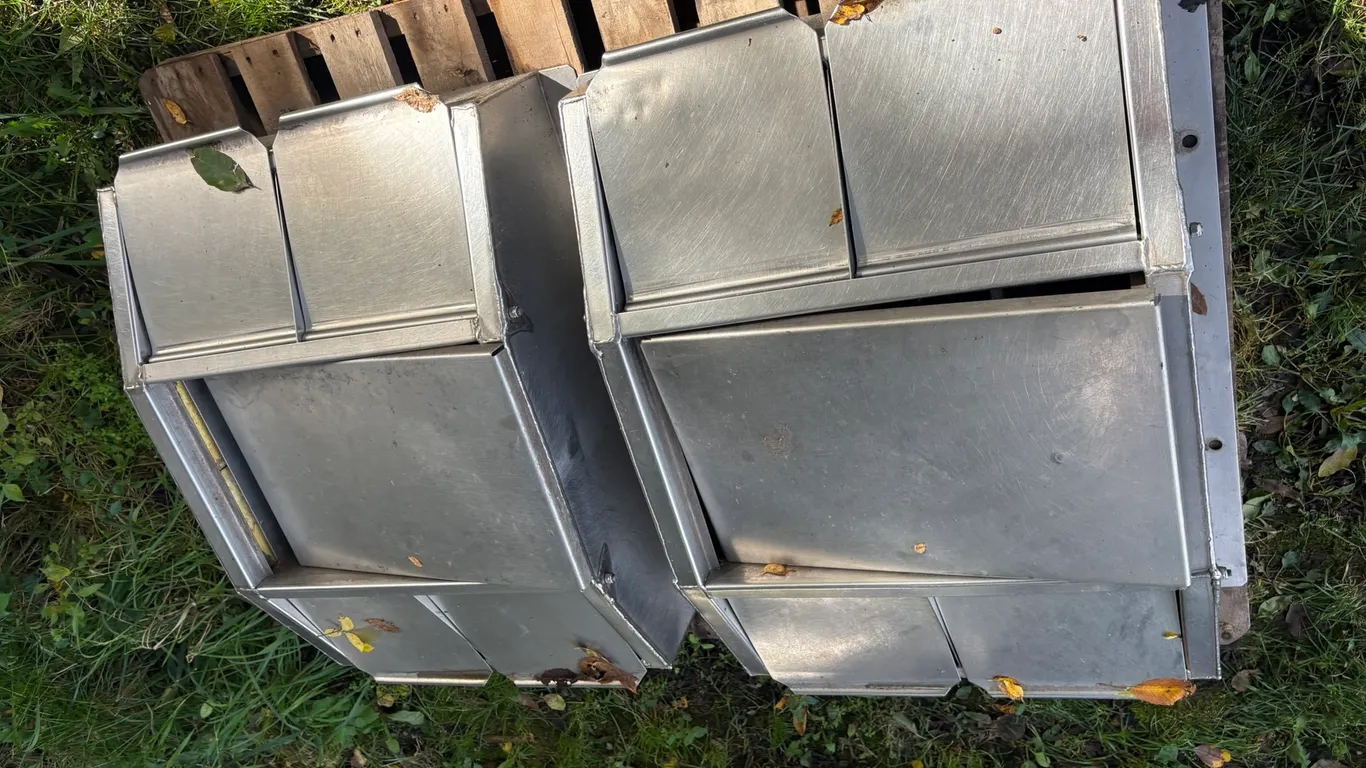 (2) Stainless Steel Hog Waterers, 4 Hole, Heated, Insulated, Buying All For One Money