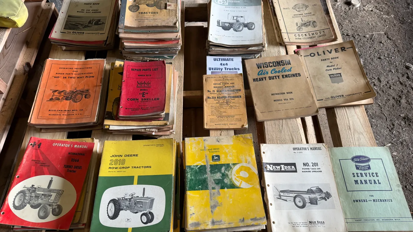 Assortment of Misc. Operators/Parts Manuals