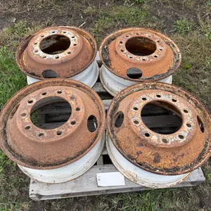 (4) Used 10-Bolt Semi Rims