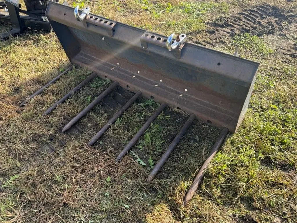 Melroe Tine Bucket, 54" Wide, Skid Steer Mount
