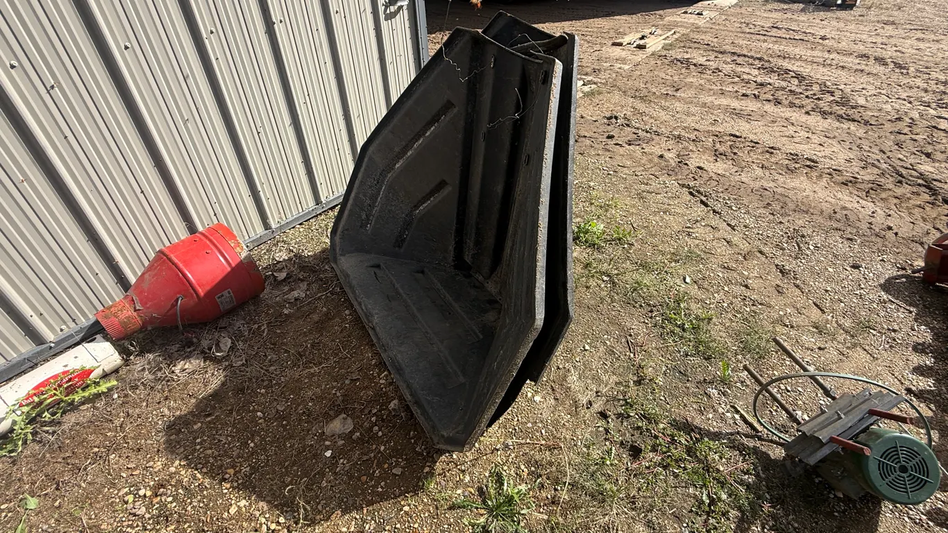 2 Poly Grain Auger Hoppers