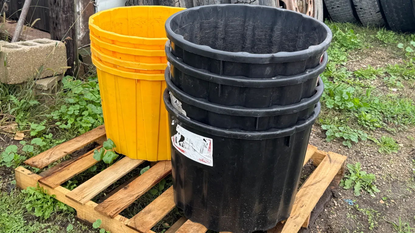 (8) Empty Lick Tubs, Buying All for One Money