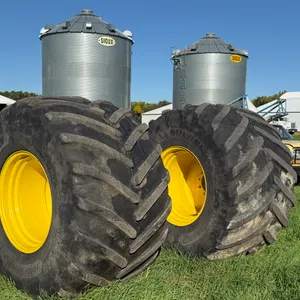 (2) 1050/50R 32 Tires + Rims, These Were New Last Year. This Item is Located in South Dakota, Theref
