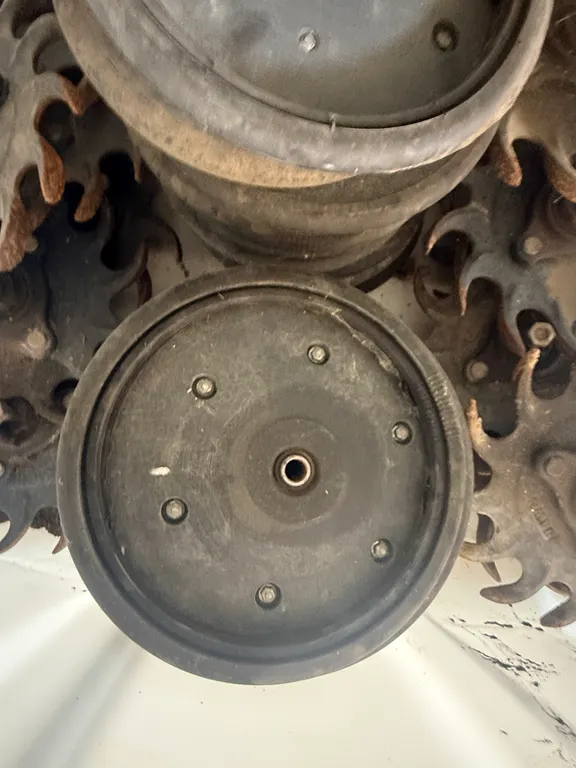 (20) Rubber Closing Wheels Came Off John Deere 1775 Planter, Comes With 7 Extra Tires, Buying All fo