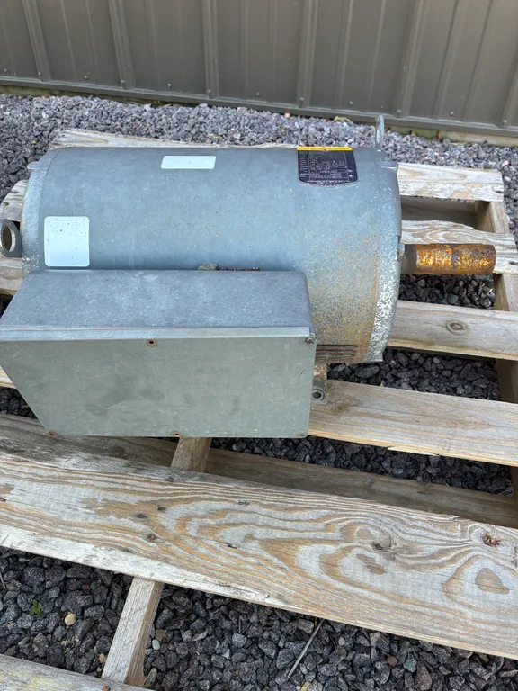 Baldor 16HP Single Phase Electric Motor, 1 7/8” Shaft, Works as it should