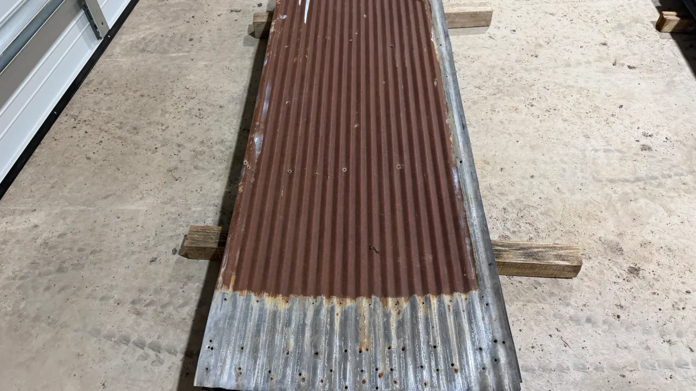 (14) 6’ x 25 ¾” Pieces of Used Steel, Buying All for One Money