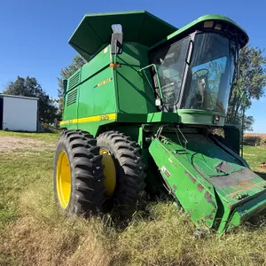 John Deere Model 9610 Maximizer Combine, 480/80R38 Fronts, 14.9 X 24 Rears, 4845 Engine Hours, 3348