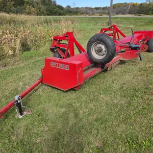Loftness 20’ Stalk Chopper with End Transport, Small 1000 PTO, 2 Rear Hydraulic Assist Wheels, SN: 0