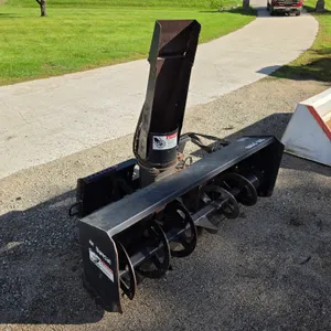 2009 Bobcat 6’ Snow Blower, Model: SD200X66, Flat Faced Couplers, Hydraulic Spout, High Flow Hydraul