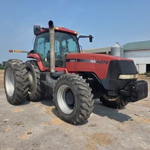 2001 Case IH MX Magnum 270 MFWD Tractor, 5,720 Hours, Power Shift Transmission, 10 Front Suitcase We
