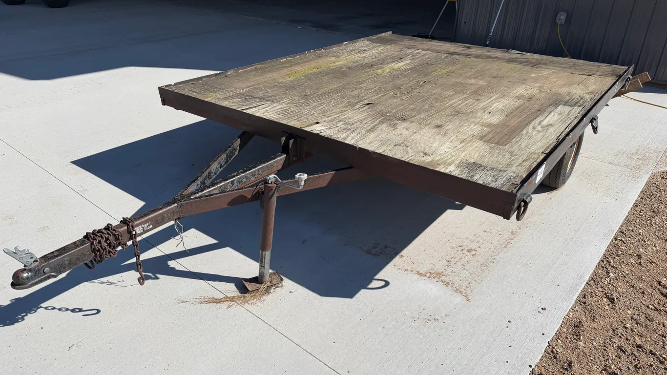 8'x10’ Home-Made Snowmobile Trailer, Made By Montevideo Welding, 20.5x8.0-10 Tires, 2" Ball, Lights