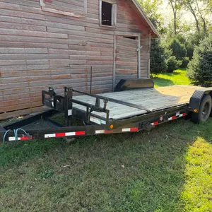 2022 PJ Trailers 21' Tilt Bed Trailer, Model T6202, 14,000 LB GVWR, (2) 7,000 LB Axles, 8-Bolt Hubs,