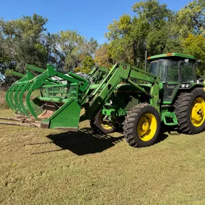 1982 John Deere 2940 MFWD Tractor With John Deere 260 Loader And Farm King 8' Snowblower, 3,094 Hour