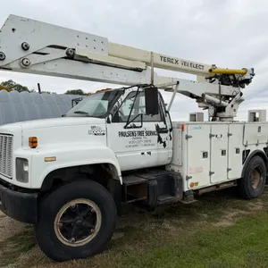 1990 Chevrolet Kodiak 50' Boom Truck, Basket Needs Repair, One Cylinder Needs Repair, Fiberglass Ser