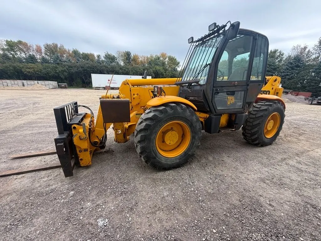 1999 JCB Loadall Model 550 Telehandler, 4,813 Hours, SN# 774214, 10,000 Lb Lift Capacity, 17.5X25 Ru