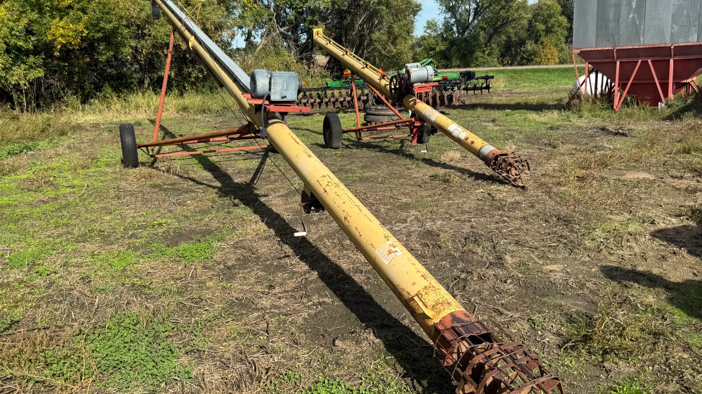Westfield 8" X 47' Auger With 5 HP 230 Volt Single Phase Motor
