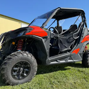 2020 Can-Am Maverick Trail 800 DPS, 1400 Miles, One Owner, Black Sport Roof Kit, Full Front Windshie