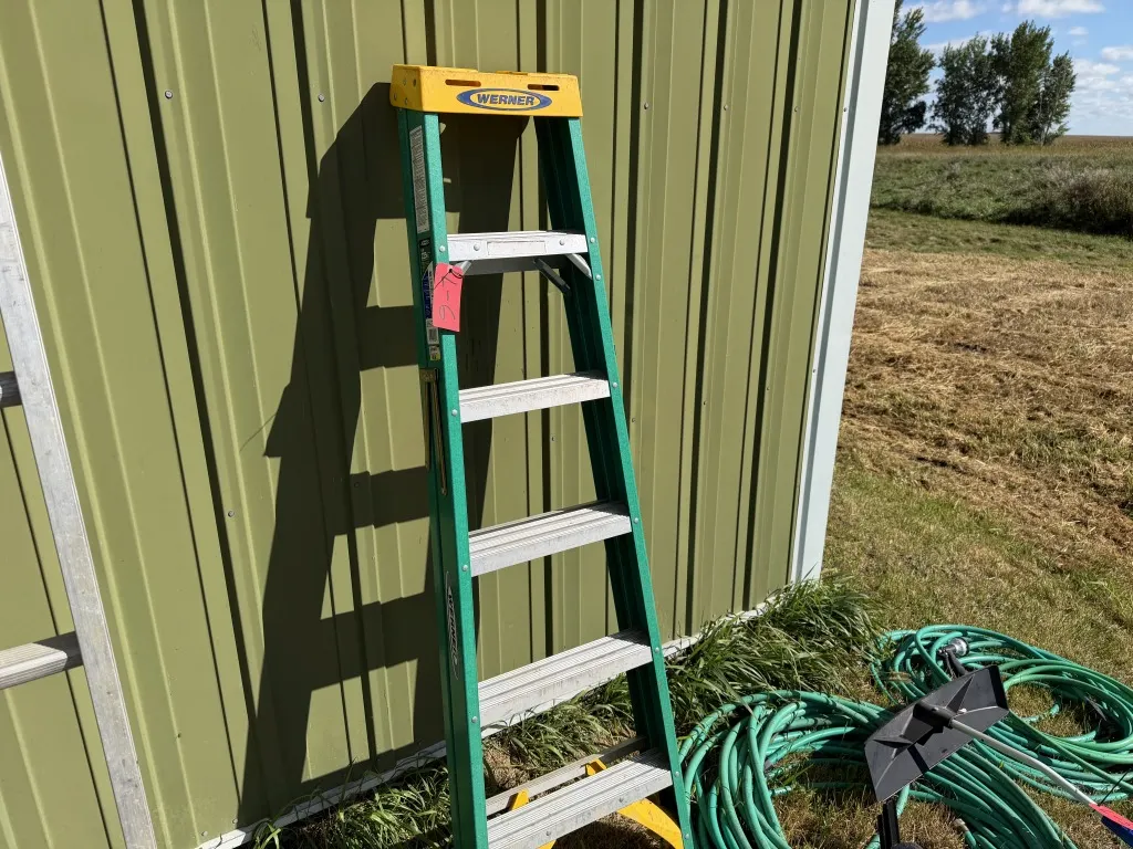 6' Werner Fiberglass Step Ladder (Lot 6)