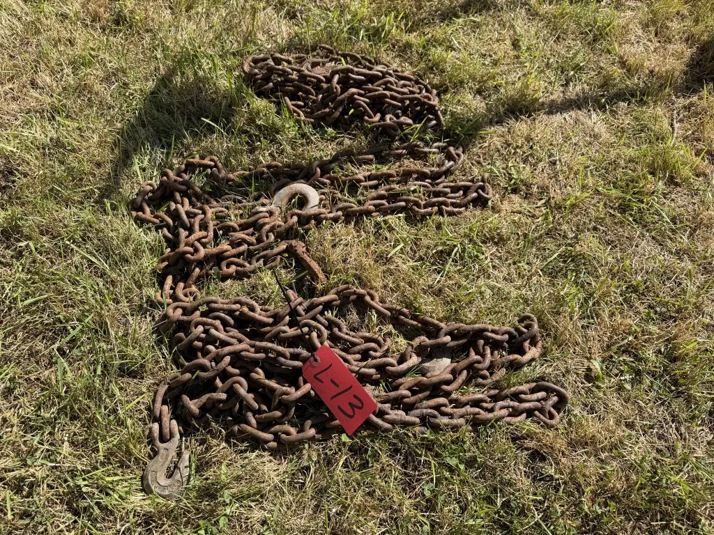3 Assorted Log Chains (Lot 13)