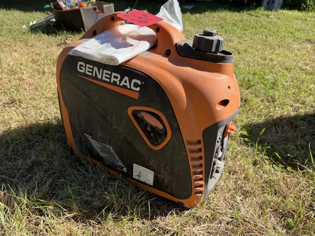 Generac 2200W Generator, Ran Last Time Used But Has Not Been Used In Several Years (Lot 36)