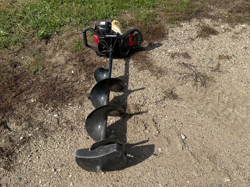 StrikeMaster 10" Ice Auger With Extension, Comes With Honda 4-Stroke Engine