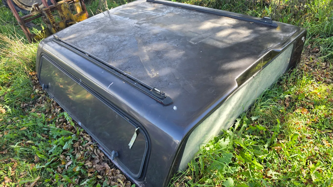Topper, No Rear Window, Off a Half Ton Chevrolet, Buying As Is-Where Is