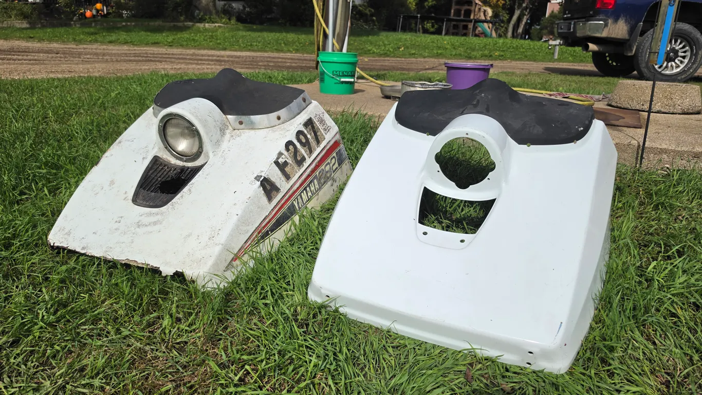 (2) Early 70’s Yamaha 292 Hoods, 1 New, Buying Both for One Money