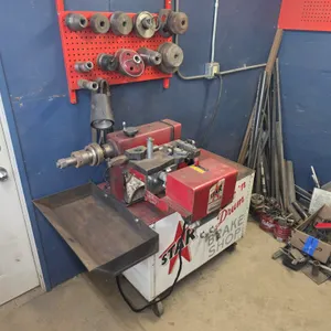 Star Machine and Tool Brake Lathe with Misc Drum and Rotor Adapters, 110V