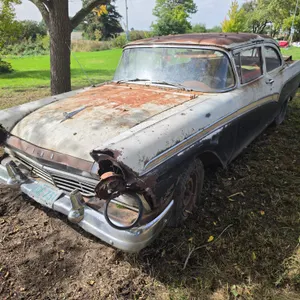 1957 Ford Fairlane 2 Door, 3 Speed, 6 Cylinder Engine, VIN; 186418, Has Title, Has Not Ran in a Numb