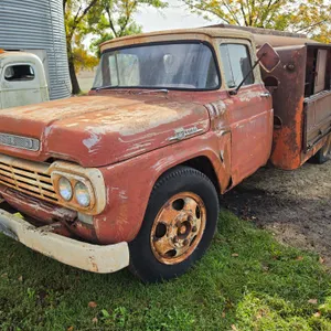 1959 Ford F-500 Fuel Truck, VIN: 14975, No Title, Has Not Ran in a Number of Years