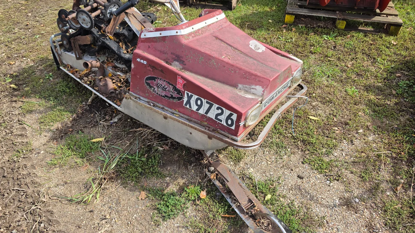Comanche 440 Snowmobile, Non Running, Has Not Ran in a Number of Years