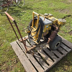 Fairbanks-Morse Gas Powered Jump Start Unit on Cart, Has Not Ran in a Number of Years