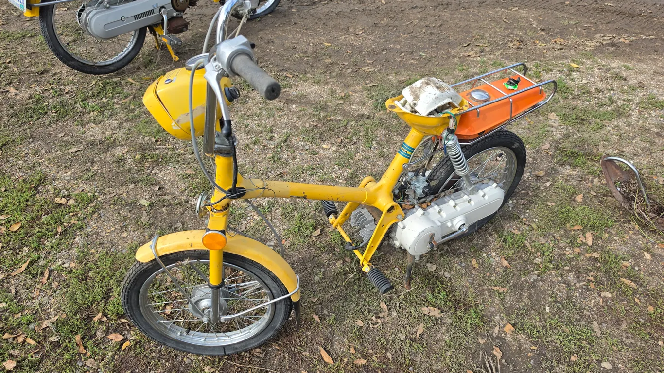 1978 Honda Express, Yellow, 3,687 Miles, VIN: 9114, Has Not Ran in a Number of Years