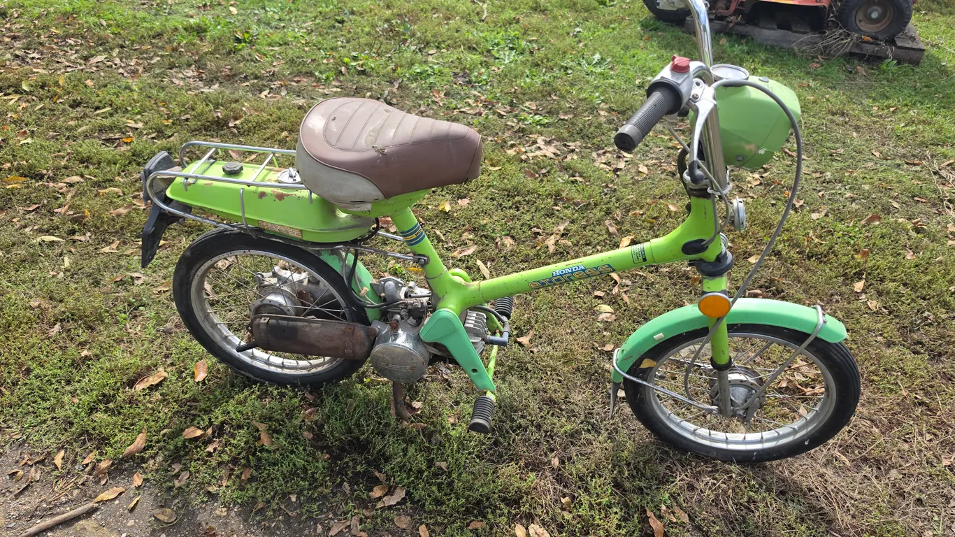 1980 Honda Express, Lime Green, 1,388 Miles, VIN: NC50-2030941, Has Not Ran in a Number of Years